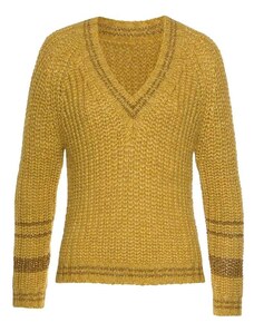 Geltonas megztinis su vilna : Dydis - XXL