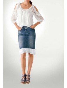 Linea Tesini Dviejų dalių džinsinis sijonas : Dydis - 38