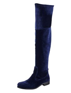HEINE Aksominiai mėlyni ilgaauliai batai : Dydis - 40