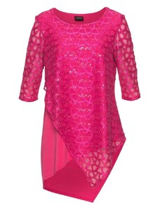 Select By Hermann Lange Žvyneliais dekoruota rožinė tunika : Dydis - 40