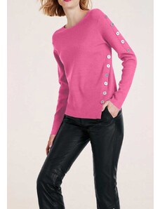 HEINE Rožinis megztinis su sagomis : Dydis - 38