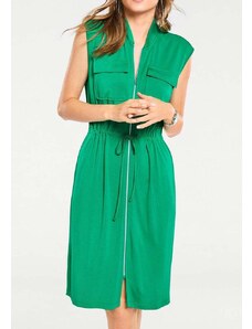 HEINE - BEST CONNECTIONS Žalia suknelė su užtrauktuku : Dydis - 36