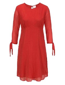 VILA Clothes Raudona VILA suknelė : Dydis - M