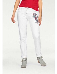 Balti siuvinėti džinsai "Monroe" : Dydis - 34