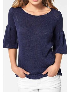 HEINE - BEST CONNECTIONS Mėlynas megztinis "Flora" : Dydis - 34