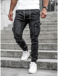 Grafito spalvos vyriškos jogger cargo 