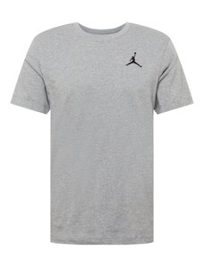 Jordan Sportiniai marškinėliai 'Jumpman' margai pilka / juoda
