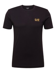 EA7 Emporio Armani Marškinėliai geltona / juoda