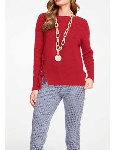 HEINE Raudonas megztinis "Lacy" : Dydis - 48/50