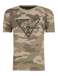 guess camo shirt