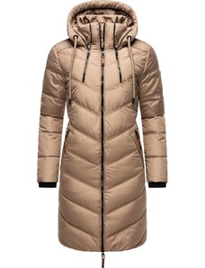 MARIKOO Žieminis paltas 'Armasa' šviesiai ruda