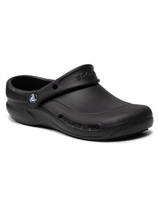 bistro crocs black