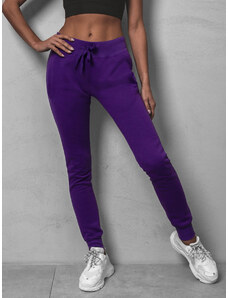 Violetinės moteriškos sportinės kelnės OZONEE JS/CK01/30Z