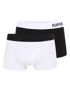 Superdry Boxer trumpikės juoda / balta