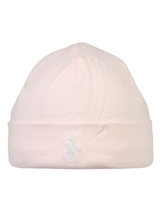 Polo Ralph Lauren Megzta kepurė pastelinė rožinė / balta