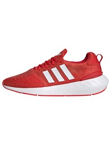 orange and red adidas