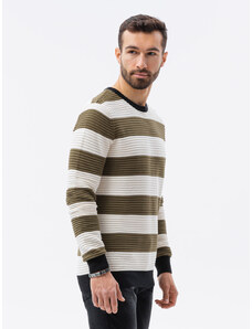 Ombre Clothing Vyriškas megztinis - alyvuogių E189
