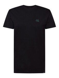 Iriedaily Marškinėliai 'Peaceride' pilka / nefrito spalva / persikų spalva / juoda