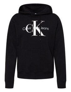 Calvin Klein Jeans Megztinis be užsegimo šviesiai pilka / juoda / balta