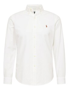 Polo Ralph Lauren Marškiniai ruda / balta