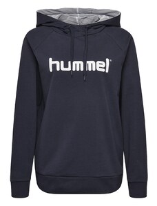 Hummel Sportinio tipo megztinis tamsiai mėlyna jūros spalva / balta