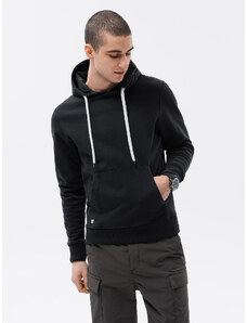 Ombre Clothing Vyriškas džemperis su gobtuvu - juoda B1147