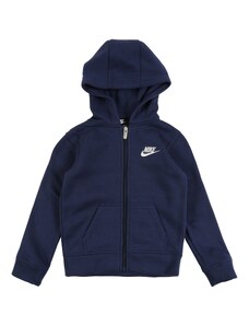 Nike Sportswear Džemperis 'Club' tamsiai mėlyna / balta