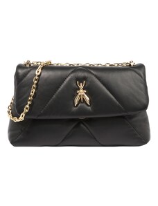 PATRIZIA PEPE Rankinė su ilgu dirželiu auksas / juoda