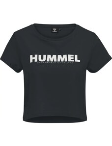 Hummel Sportiniai marškinėliai juoda / balta