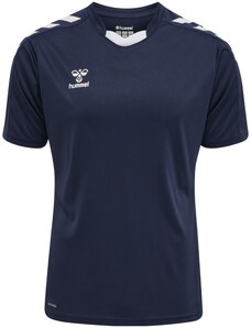Hummel Sportiniai marškinėliai tamsiai mėlyna jūros spalva / balta