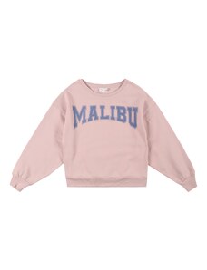 NAME IT Megztinis be užsegimo 'DALIBU' melsvai pilka / pastelinė rožinė