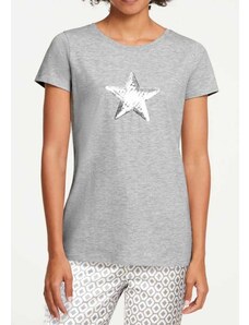 RICK CARDONA Pilki marškinėliai "Star" : Dydis - 40