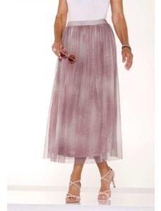 Pudros spalvos tiulio sijonas : Dydis - 22 (44)