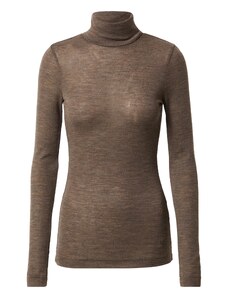 InWear Marškinėliai 'Fang' tamsiai ruda