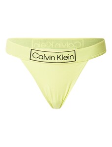 lime green calvin klein underwear