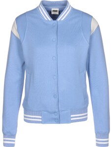 Urban Classics Džemperis šviesiai mėlyna / balta