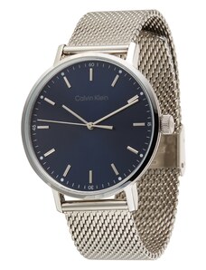 Calvin Klein Analoginis (įprasto dizaino) laikrodis tamsiai mėlyna / sidabrinė