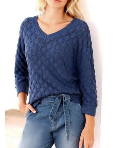 Linea Tesini Mėlynas megztinis "Blue" : Dydis - 44/46