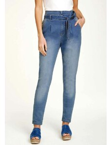 Linea Tesini Mėlyni džinsai su diržu : Dydis - 36