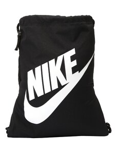 Nike Sportswear Krepšys-maišas 'Heritage' juoda / balta