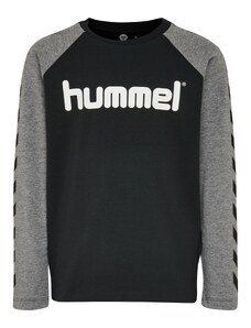 Hummel Sportiniai marškinėliai 'BOYS' margai pilka / juoda / balta
