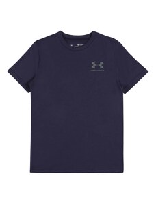 UNDER ARMOUR Sportiniai marškinėliai tamsiai mėlyna / pilka