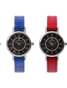 Laikrodis su šešių spalvų apyrankėmis