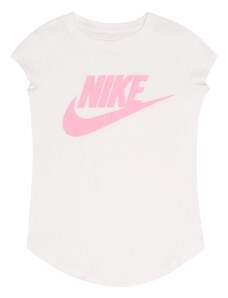 Nike Sportswear Marškinėliai 'FUTURA' šviesiai rožinė / balta