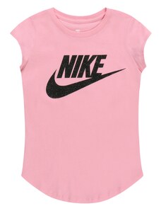 Nike Sportswear Marškinėliai rožinė / juoda