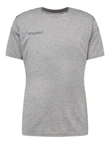 Hummel Sportiniai marškinėliai margai pilka / juoda