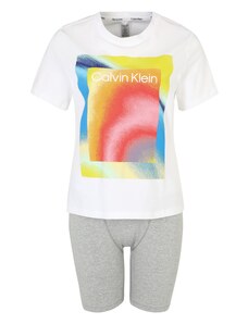 Calvin Klein Underwear Pižama su šortais 'Pride' mišrios spalvos / balta