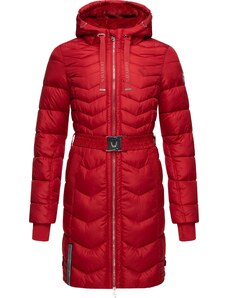 NAVAHOO Žieminis paltas 'Alpenveilchen' raudona