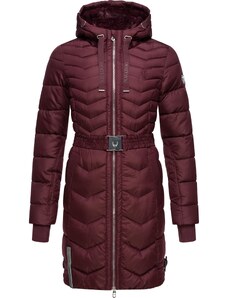 NAVAHOO Žieminis paltas 'Alpenveilchen' vyšninė spalva