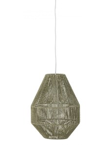 Bloomingville Sacco Pendant Lamp, Green, Paper - 82055108